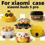 For xiaomi Buds 5 Pro Shockproof Headphone Case Cover xiaomi Buds 5 pro Shockproof Silicone Cover Sh