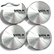 4pc 60mm Volk Rays Car Modified Wheel Center Cover Rim Hub Cap Center Cap for rays Wheel
