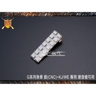 (QOO) 台灣 製造 Glock G 系列 魚骨 CNC 製 軌道 鏡橋 瞄具 轉接座