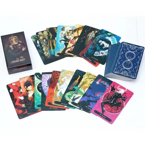 The Lubanko Tarot Deck – 80-Card Mythical & Sensuous Tarot Set for Modern Divination & Self-Discover