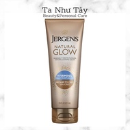 Kem Dưỡng Da Nâu Toàn Thân Jergens Natural Glow +FIRMING Self Tanner Body Lotion