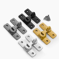 Door bolt 90 degrees sliding door lock latch buckle door lock 180 degrees anti-theft lock
