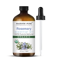 Majestic Pure Organic Rosemary Essential Oil - 100% Pure & Premium Rosemary Oil for Hair Growth, Ski