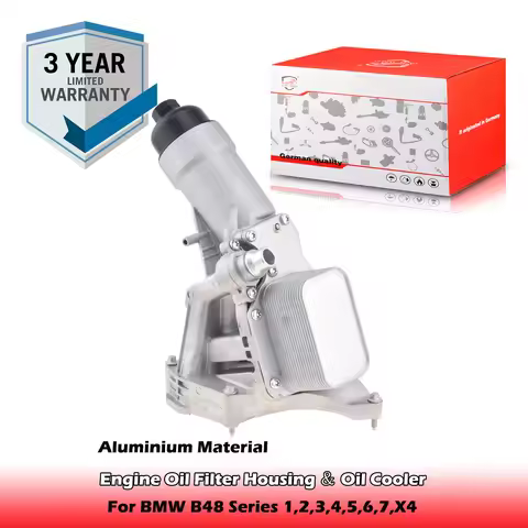 Aluminium Engine Oil Filter Housing 11428586673 For BMW F20 118i/120i/125i,218i 220i 318i 320i 420i 