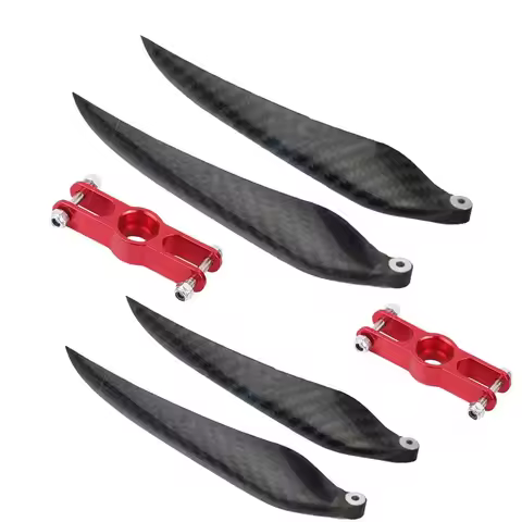 Carbon fiber folding propeller 9.5x5,10x6,11x6,11x8,12x6,13x8,14x8 2 Leaf For RC Airplane Props Fixe