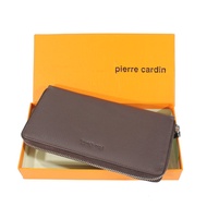 Pierre Cardin (ปีแอร์ การ์แดง) กระเป๋าธนบัตร กระเป๋าสตางค์ใบยาว  กระเป๋าสตางค์เท่ๆ กระเป๋าหนัง กระเป๋าหนังแท้ รุ่น PWLI8-1298 พร้อมส่ง ราคาพิเศษ