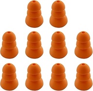 TENNMAK Triple Flange Eartips Replacement for Elgin Discord Gen 3/ Gen 2/ Rumble/Rumble Wired & Se84