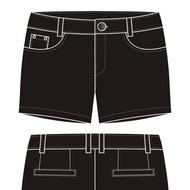 Golf pants womens shorts womens GOLF clothing Korean version five quarter pants slim fit sports shor