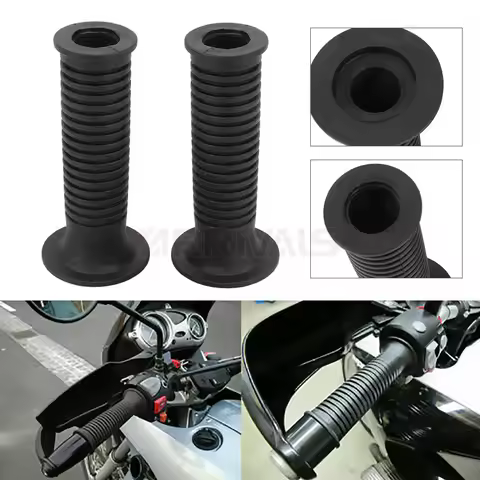 7/8" Rubber Handlebar Hand Grip Handgrip For BMW F650GS R1200RS K1200RS K1200GT R1150GS R1150R R1100