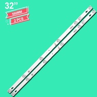 New 2pcs/set 6LED(6V) 560mm LED Backlight Strip for TCL L32P1A L32F3301B 4C-LB3206-HR03J 4C-LB3206-H