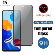 Full Cover Privacy Tempered Glass Screen Protector For Redmi Note 13 12 12s 11 11s 10 10s 9 9s 8 CHINA Pro Plus Pro+ 4G 5G 2024