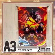 Acrylic Frame Acrylic Poster Display Frame Acrylic Wall Paper Size A3 2mm | Acrylic Poster A3 2mm | 