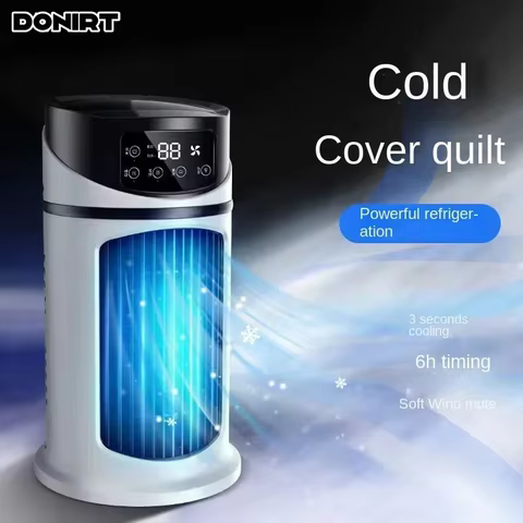 Fan Portable Cold Air Conditioning Multifunctional Air Cooled Fan Evaporative Small Air Cooler Air C