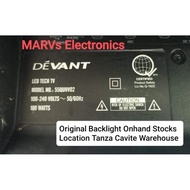 ♞Backlight Set 55inch Devant 55QUHV02 Smart Led Tv 2strip edge type Originally fit Brandnew