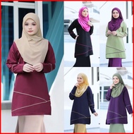 TSHIRT MUSLIMAH HUMAIRA DESIGN LINIE SAIZ S-3XL