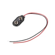 9V power supply battery box 9V battery buckle with DC plug and cable without cover 9V battery box