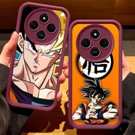 Wine Red Case for Xiaomi Redmi 14C Note 9 POCO C75 M2 Z-11 Dragon Ball