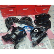ENGINE MOUNTING KIT - HONDA CRV S10 RD1 /CIVIC 1996 EK3 EK4 EJ7 1.6 SO4  - 1 SET 5PCS