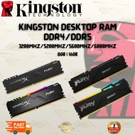 Gaming Desktop Ram 8GB | 16GB 3200MHz DDR4/DDR5 Kingston HYPERX Fury | BATTLE AX