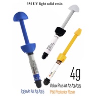 3M Oral Composite Light Cure Resin Z350XT Z250 P60 Valux A1 A2 A3 Shade Oral Filling Materials