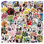 50Pcs The Seven Deadly Sins Graffiti Stickers Motorcycle Luggage Laptop Waterproof Stickers