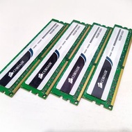 Corsair DDR3 2GB Ram 1333 x4條