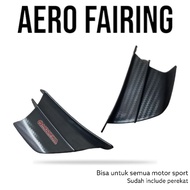 Winglet AEROFIN WINGSIDE AERO CBR250RR R25 NINJA250 R15 KTM GSX CBR150 R1