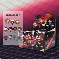 24PCS Stranger Things Officially Licensed 3D Anime Character Series Mystery Blind Bag Keychain For S