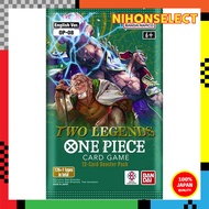 One Piece Two Legends Card Game OP-08 English Version 12 Cards Booster Pack Bandai Namco