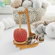 Wooden Yarn Holder Magnetic Yarn Holder Spinner for Crocheting Knitting Unique Present for Crochet L