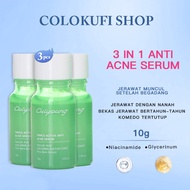 COLOKUFI SHOP3 in 1 Anti-Acne Serum oilyou acne gel totol jerawat acne perawatan jerawat jerawat pat