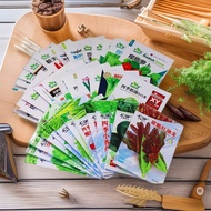 Vegetable Seeds Four Seasons Balcony Potted Plant Lettuce Seeds Strawberry Cucumber Watermelon Peppe