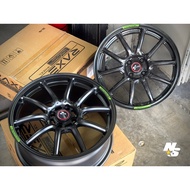 RAXER WHEELS race pulse SR55X (17” 4-100)