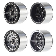 Aloi Hantu 2.2 Inci CNC Cincin Tekanan Lanjutan Cincin Kunci Hab Roda Sesuai untuk 1/10 Alat Kawalan