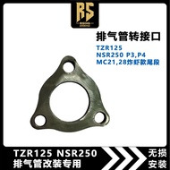 Promotion TZR125 NSR250 Exhaust P3, P4 MC21, 28 Fried Shrimp Type Tail Section Interface Adapter Gas