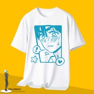 Alien Stage T-Shirt ใหม่ ทรงหลวม สไตล์ย้อนยุค เสื้อยืดคอตตอนผสมโพลีเอสเตอร์ แขนสั้น ผ้าฝ้าย ทรงปกติ