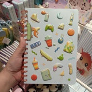 Flying Tiger A5 Popping Cover Spiral Notebook Notes Lined Line Pages Line Notebook