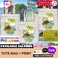 I LOVE Claveria Beach, Cagayan Valley, Philippines TOTE BAG DESIGN BEST FOR AND SOUVENIRS