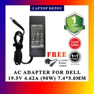 { Quality } adapter For Dell Inspiron Latitude Vostro XPS 19.5V 4.62A 90W 7.4*5.0MM Adapter Charger