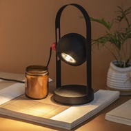 โคมไฟเทียนอุ่นแสงไฟอุ่น Iron GU10 Vintage Candle Warmer Lamp 110‑220V กลิ่นกระจายสำหรับห้องนอน