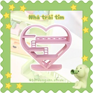 3D Printing House for Models – HEART HOUSE - @batdongsan.smiski