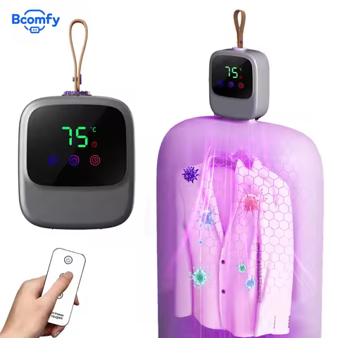 Portable Clothing Dryer Foldable Electric Clothes Dryer Mini Laundry Dryer with UV Sterilization Por