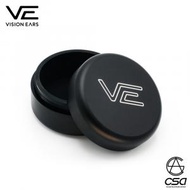 VISION EARS - Vision Ears Round Metal Case 金屬便攜盒(BLACK)