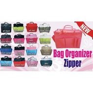 Bag organizer Zipper Large handbag bag in bag bag in Zipper organizer bag Zipper Zipper