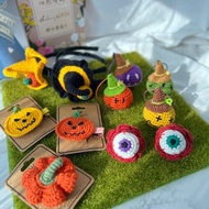 【兔貝兒】萬聖節裝扮~南瓜髮夾/瀏海夾/髮箍/髮圈