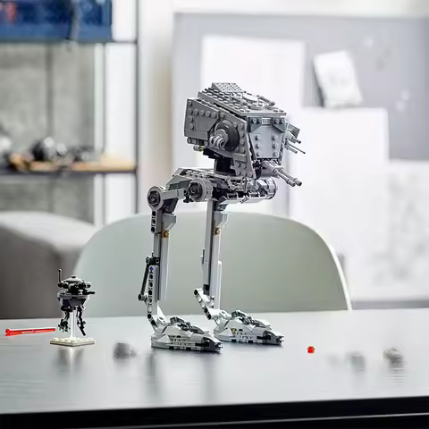 586PCS Space War Hoth AT-ST ST Walker Building Blocks With 4 Figures Assemble Bricks Toys Kid Adult 