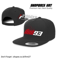 Mark Marquez 93 Snapback Hat - Marquez 93 Moto Gp Hat