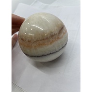 D3951 Natural Ore/Rhodolite Rhodolite Ball Also Known As Caixia Stone With Seat Ornaments Good Luck 