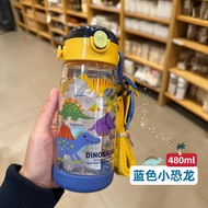 Skater กระติกน้ำเด็ก มาพร้อมสายสะพาย นำเข้าจากญี่ปุ่น แก้วดื่มหลอดดูดลายการ์ตูนสำหรับเด็ก