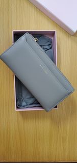 台灣ROBINMAY灰色長銀包